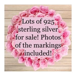 925 Sterling Silver!